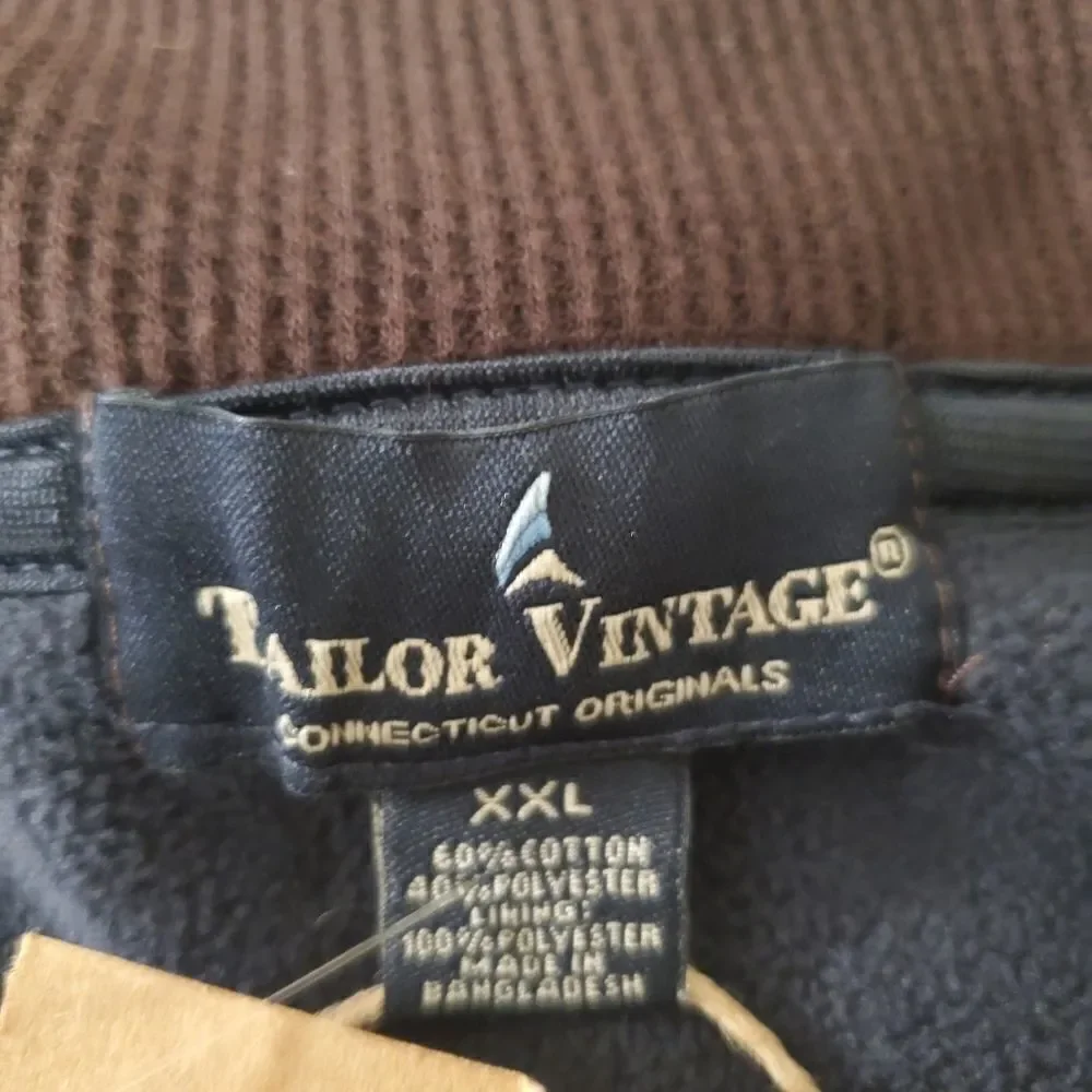 NEW: Tailor Vintage PUREtec cool® Waffle Bonded Fleece Full Zip size XXL